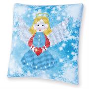 Diamond Dotz Pillow Kit CHRISTMAS ANGEL - 18 x 18cm
